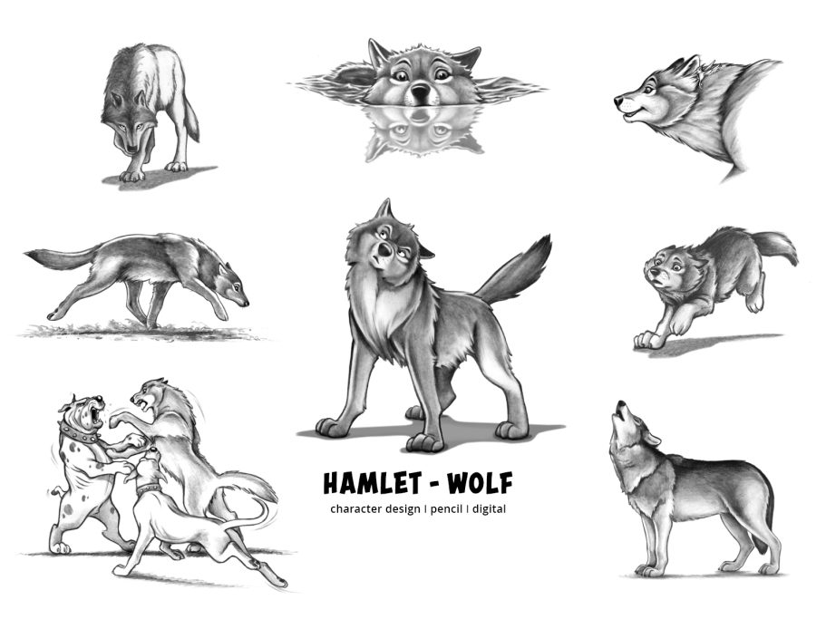 HAMLET Wolf I Das Wilde Pack